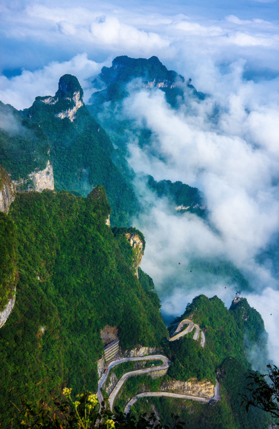 云雾仙境天门山1