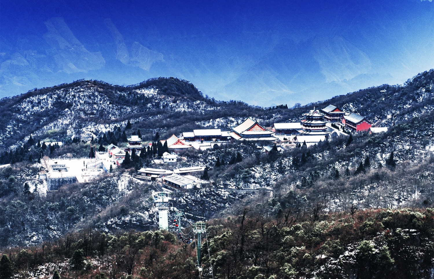 仙寺雪韵