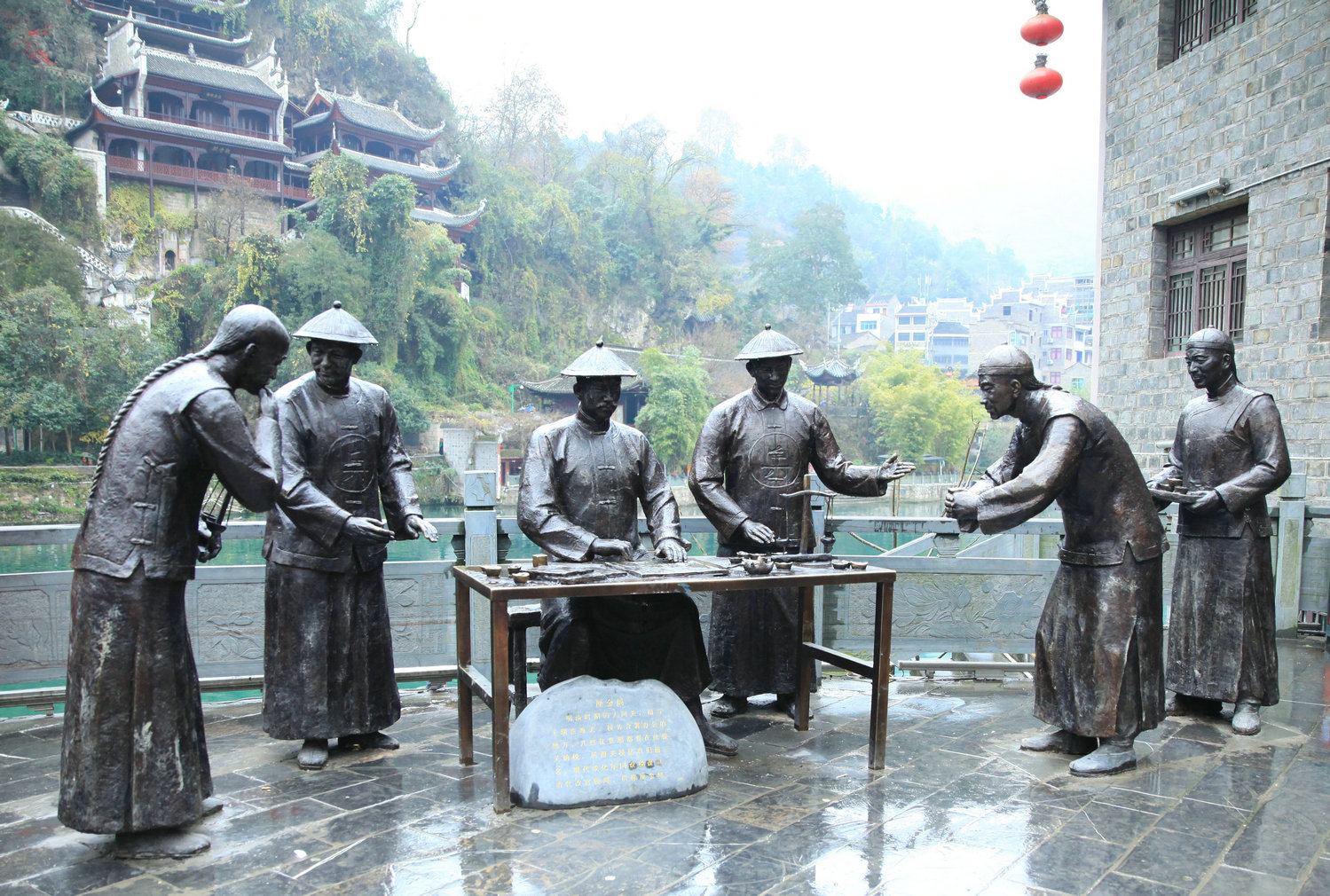 镇远城市雕塑