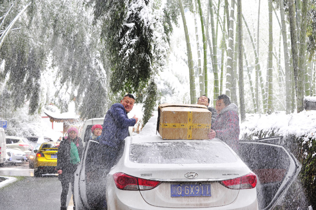好大的雪