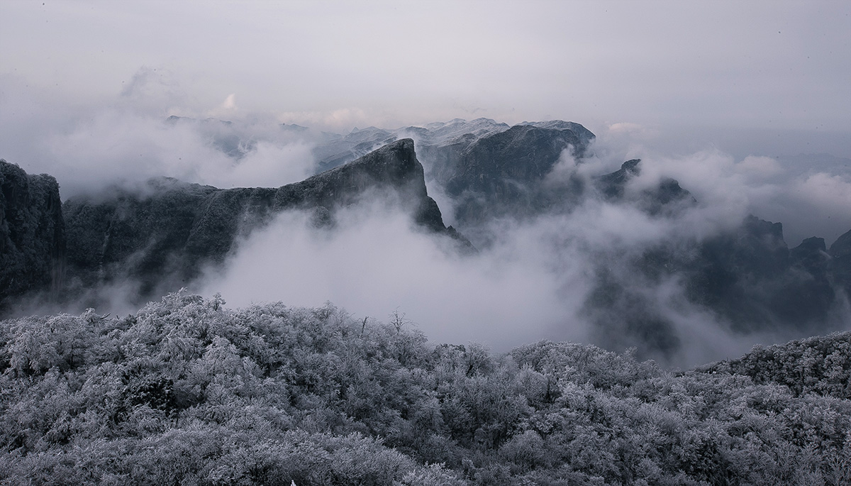 雪后天门山2