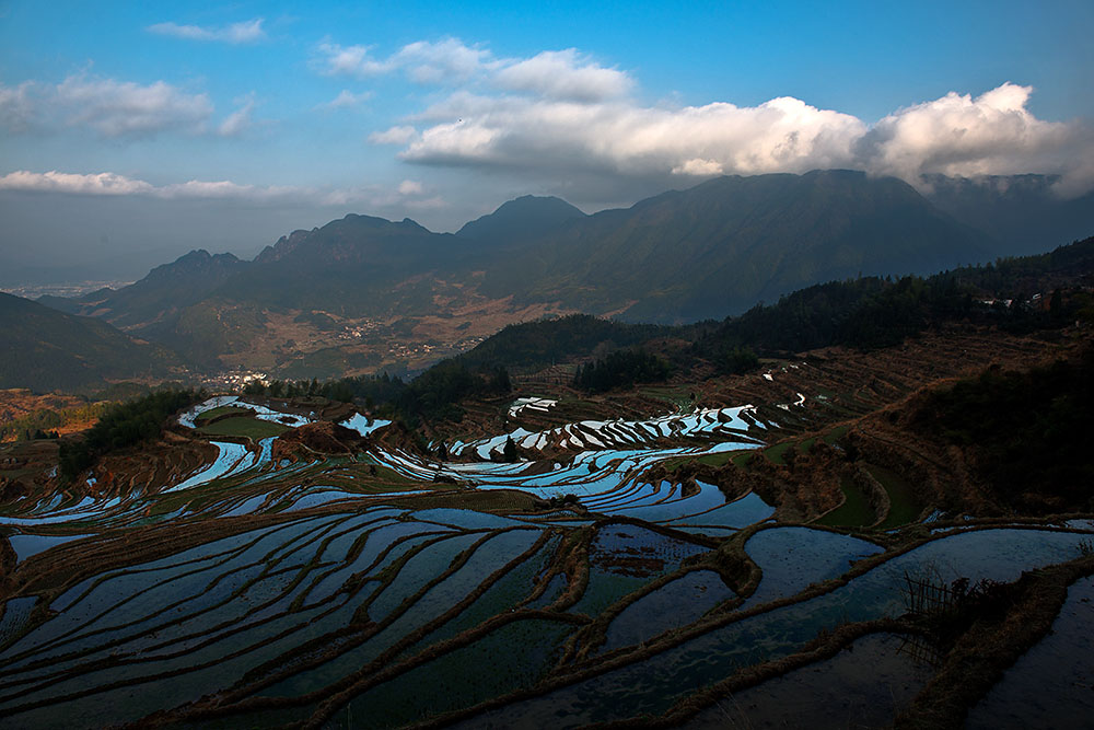 云上梯田