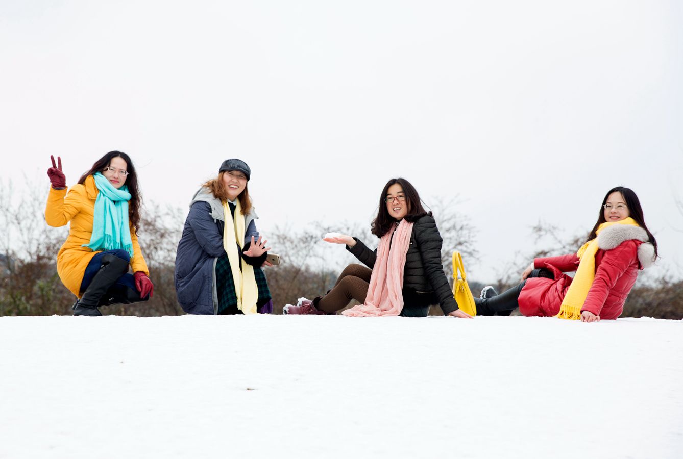 雪中即景