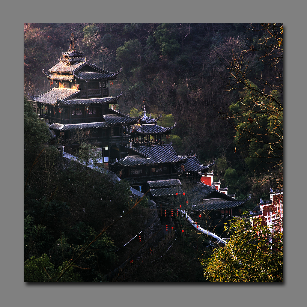 土家吊脚楼
