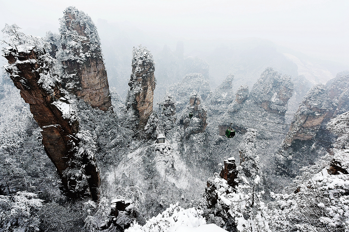 黄石寨.雪