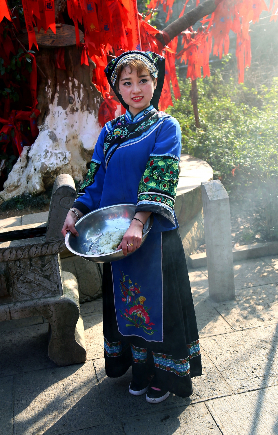 漂亮的土家妹