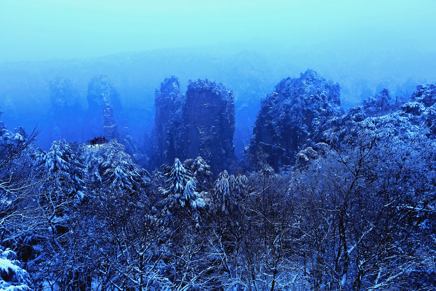 黄石寨·雪