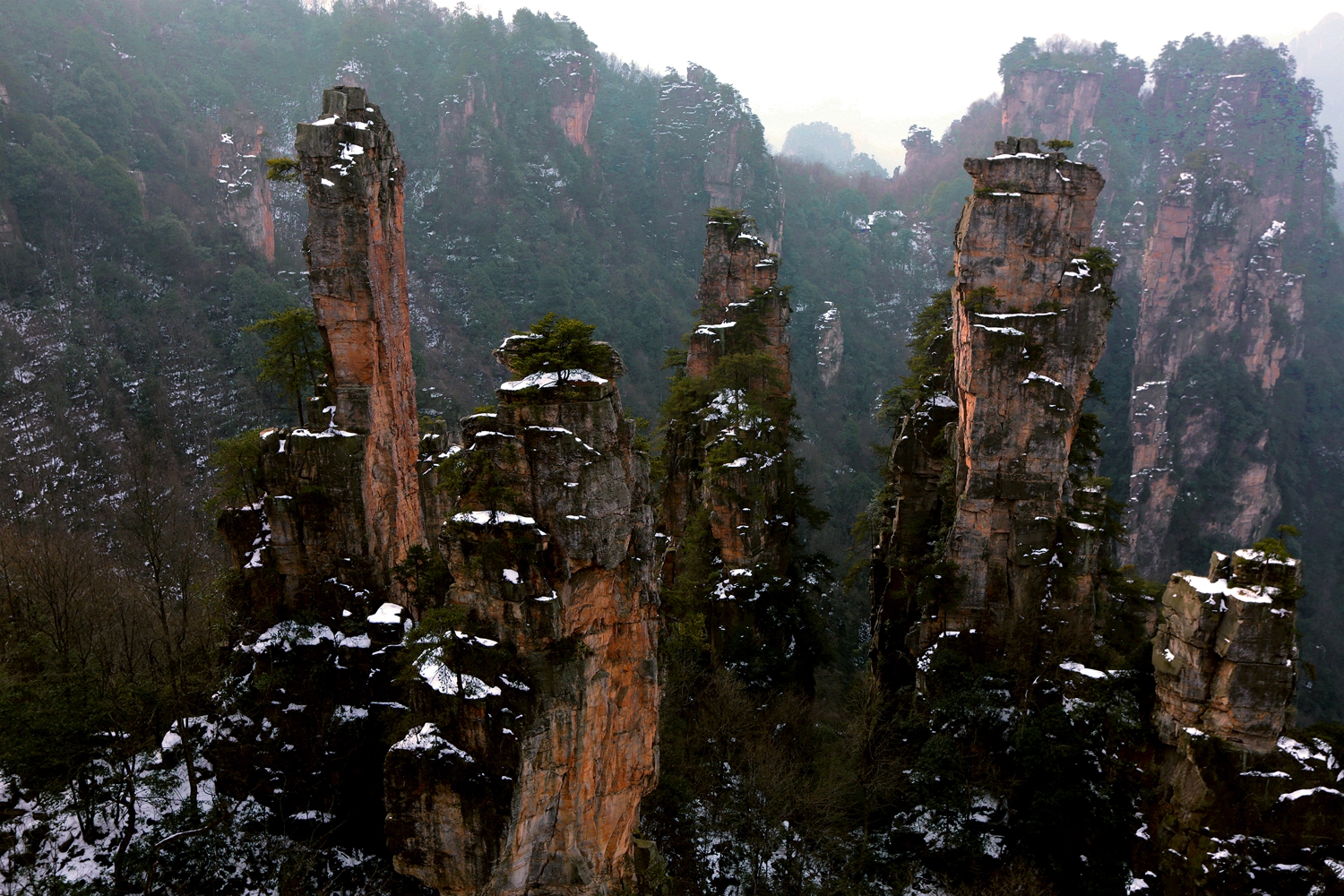 天子山·小雪