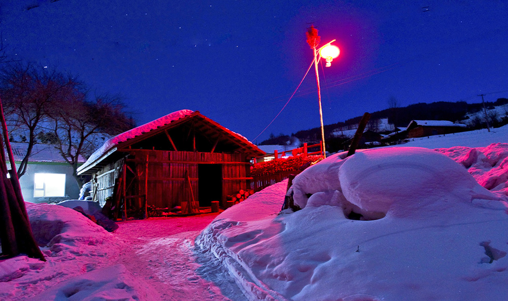 雪村除夕夜