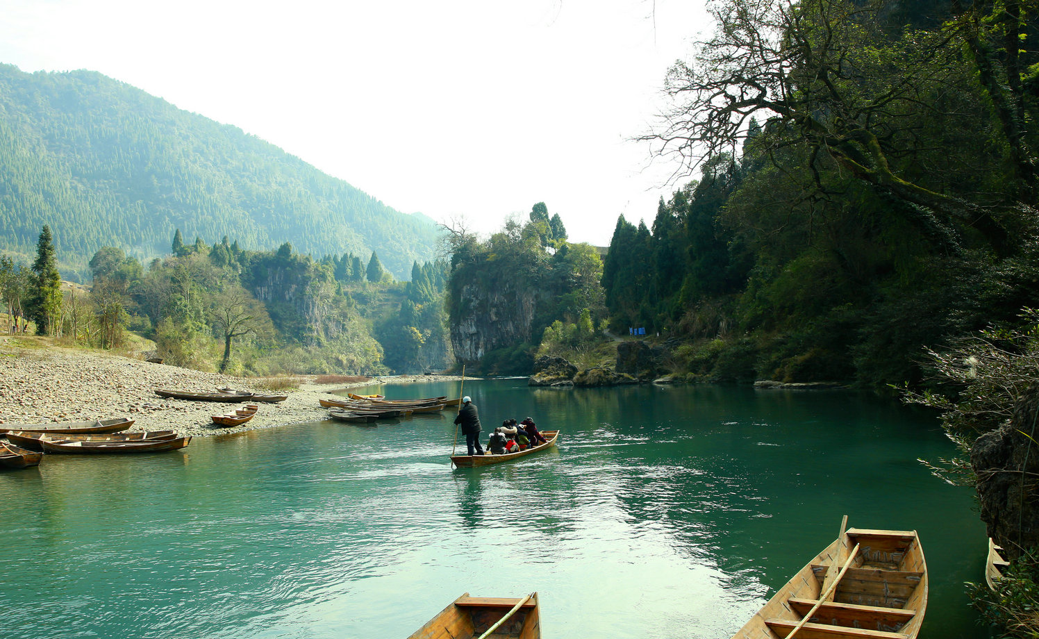 永顺老司城漂流