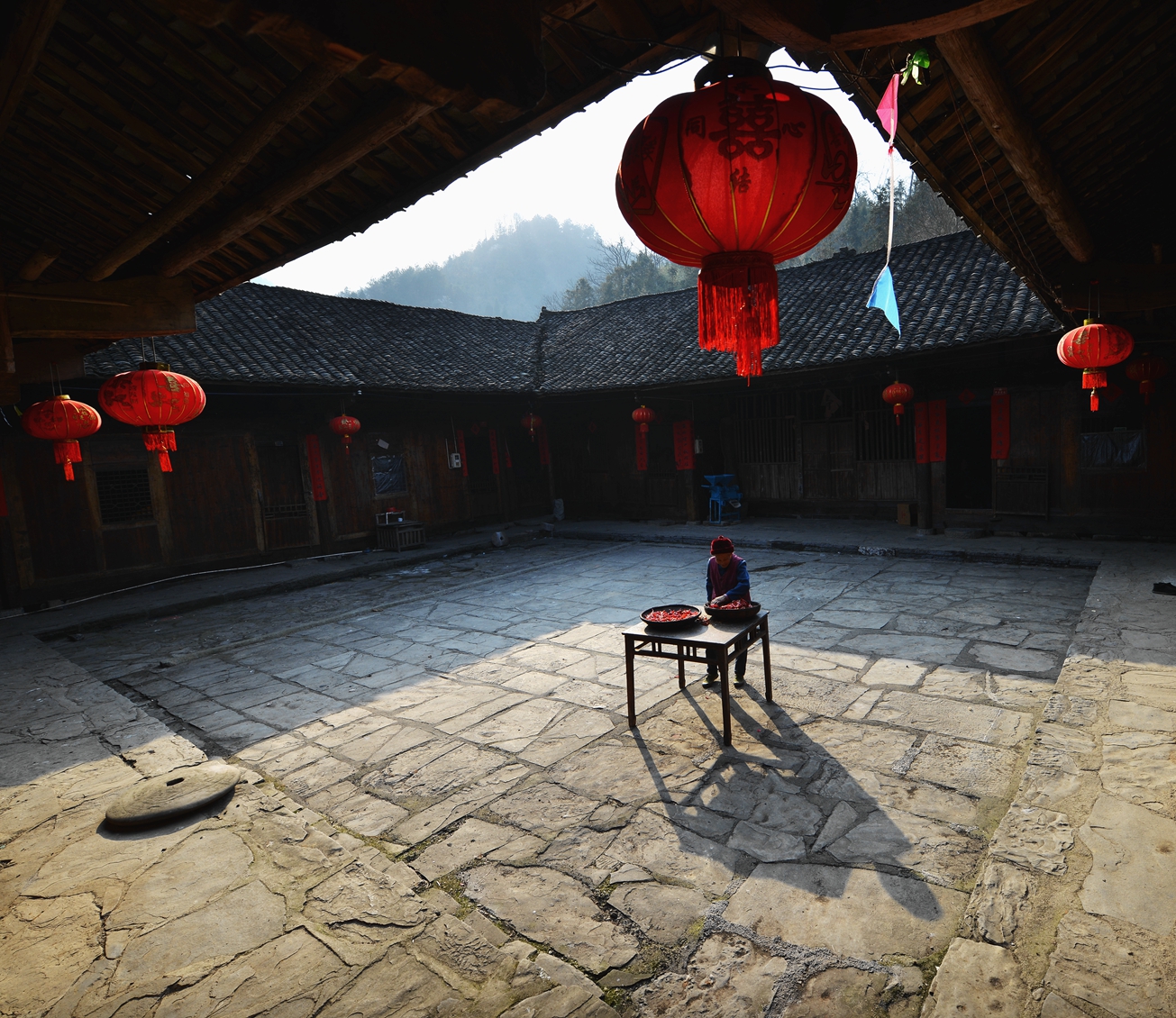 土家四合院