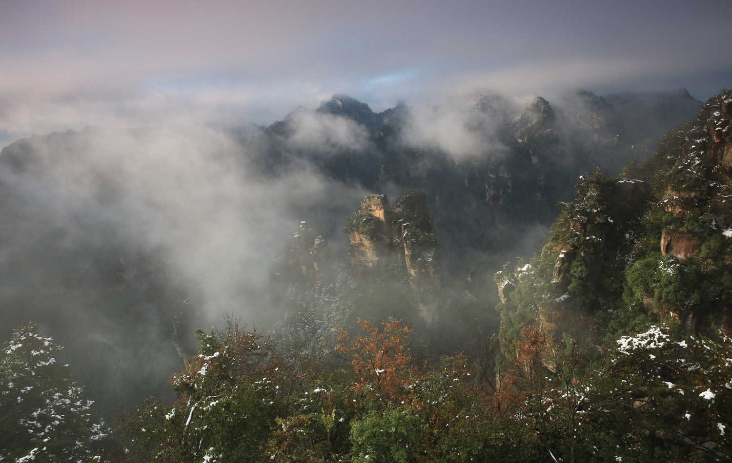 黄石寨雪景6（组照）.