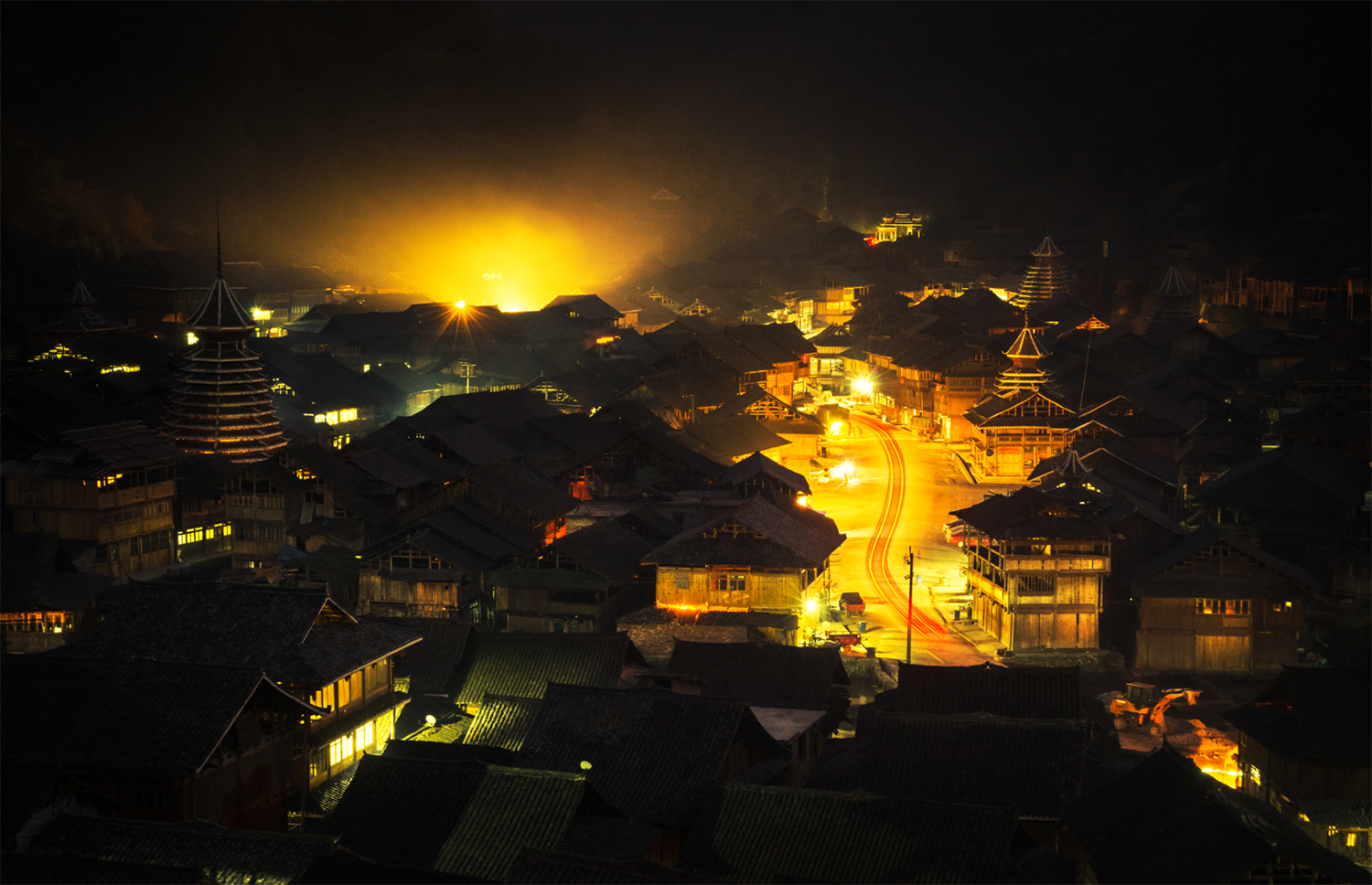 侗寨之夜
