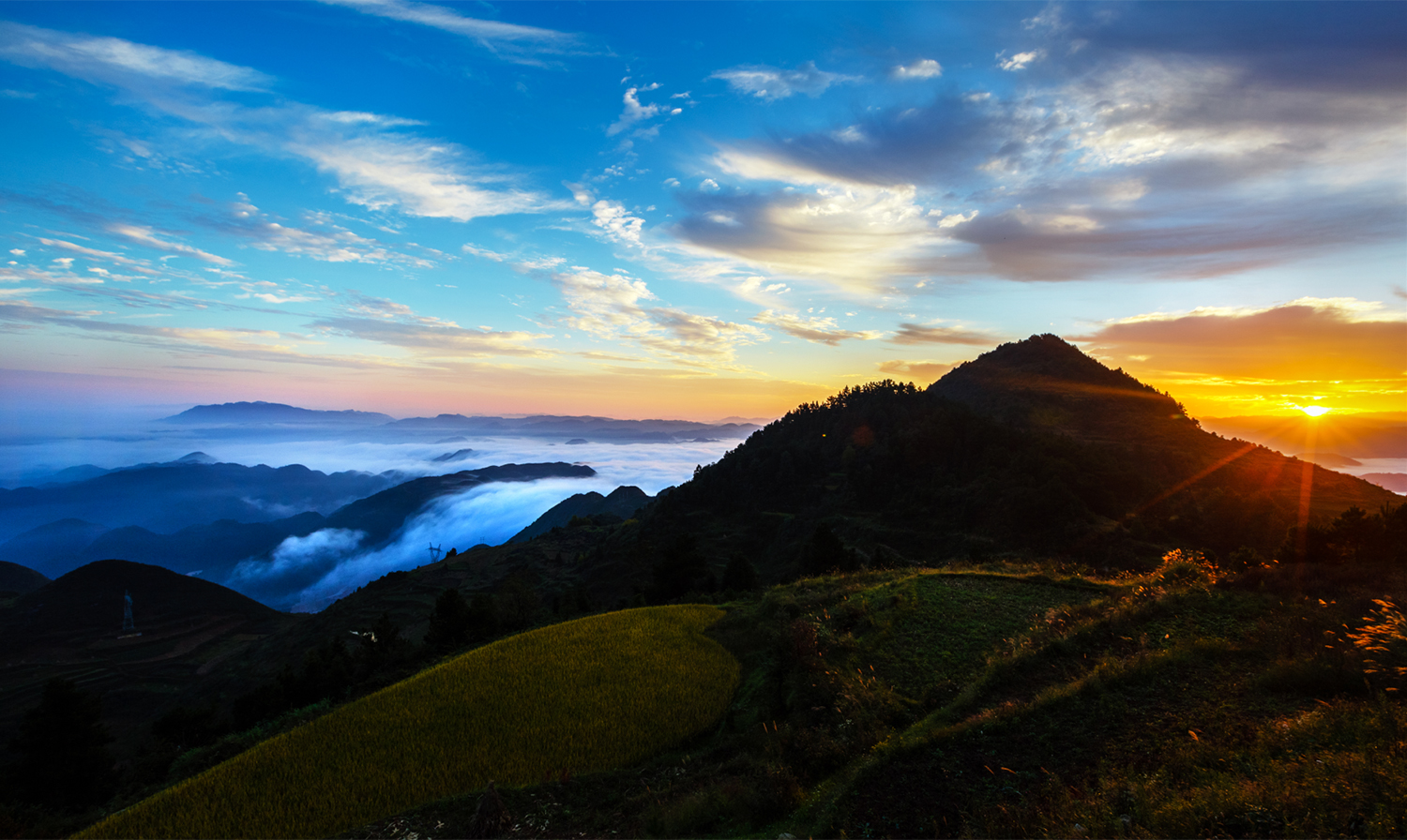 小高山之晨