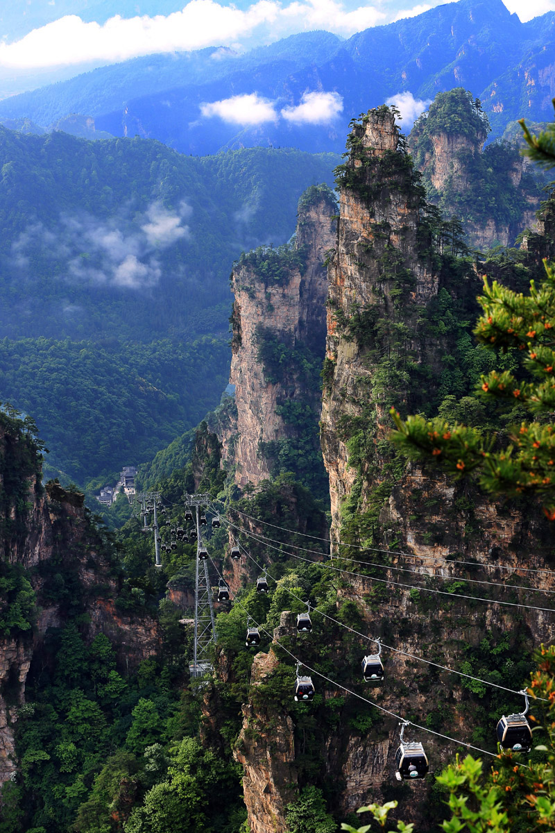 天子山索道