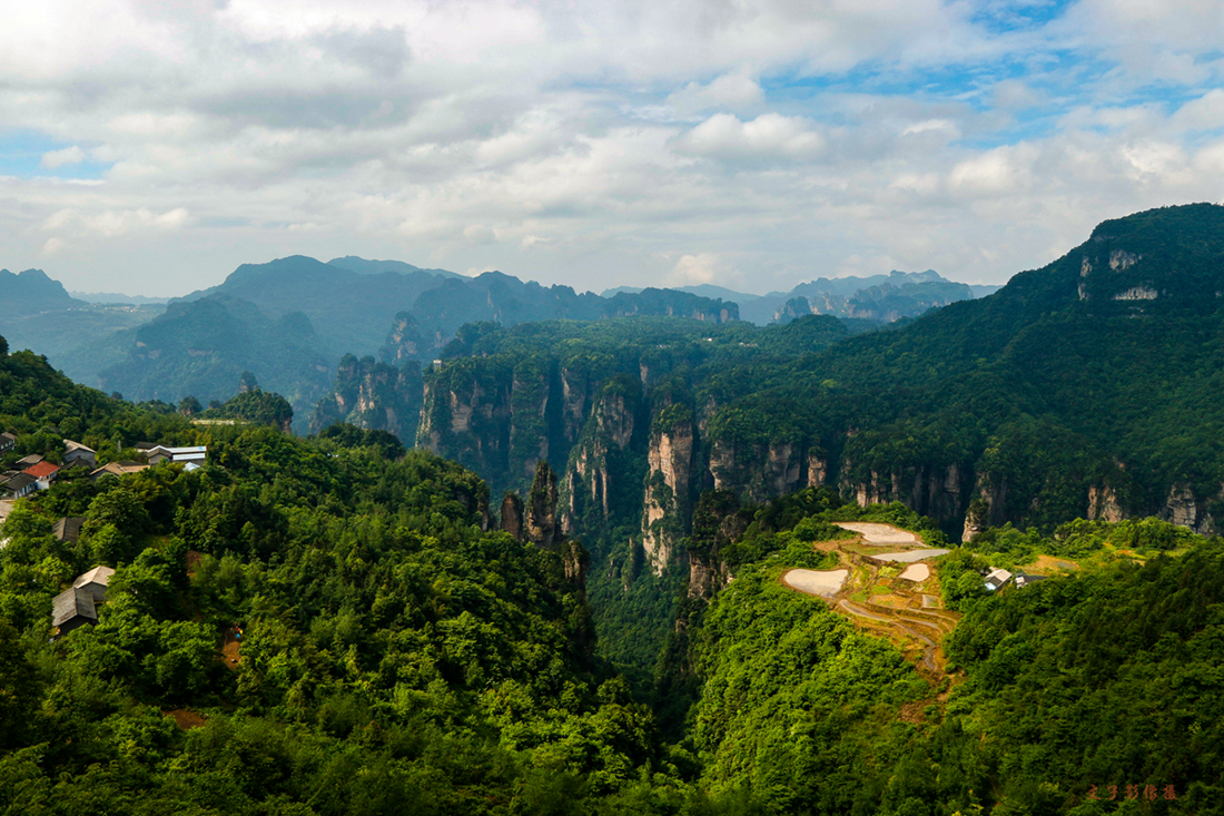天子山风光