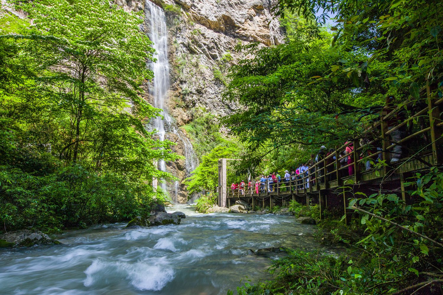 大峡谷之风景-涓涓流水