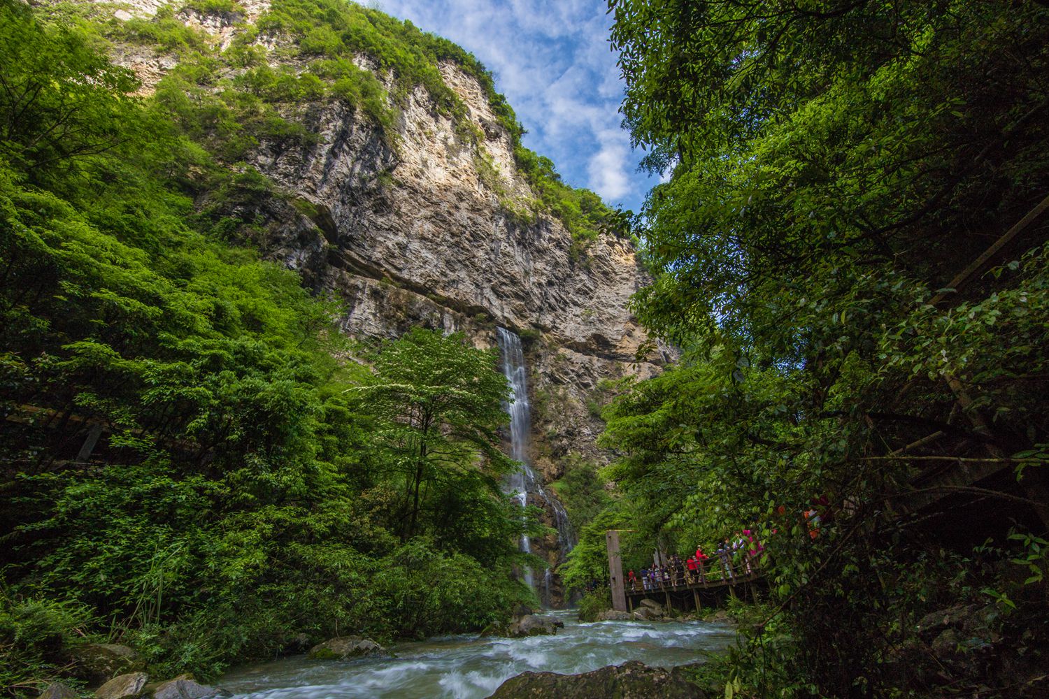 大峡谷之风景-小溪与瀑布
