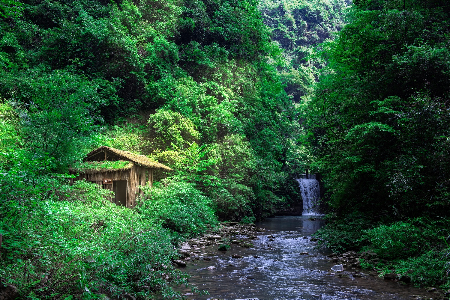峡谷深深