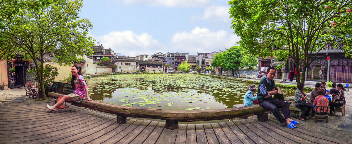 乾州胡家塘风光1