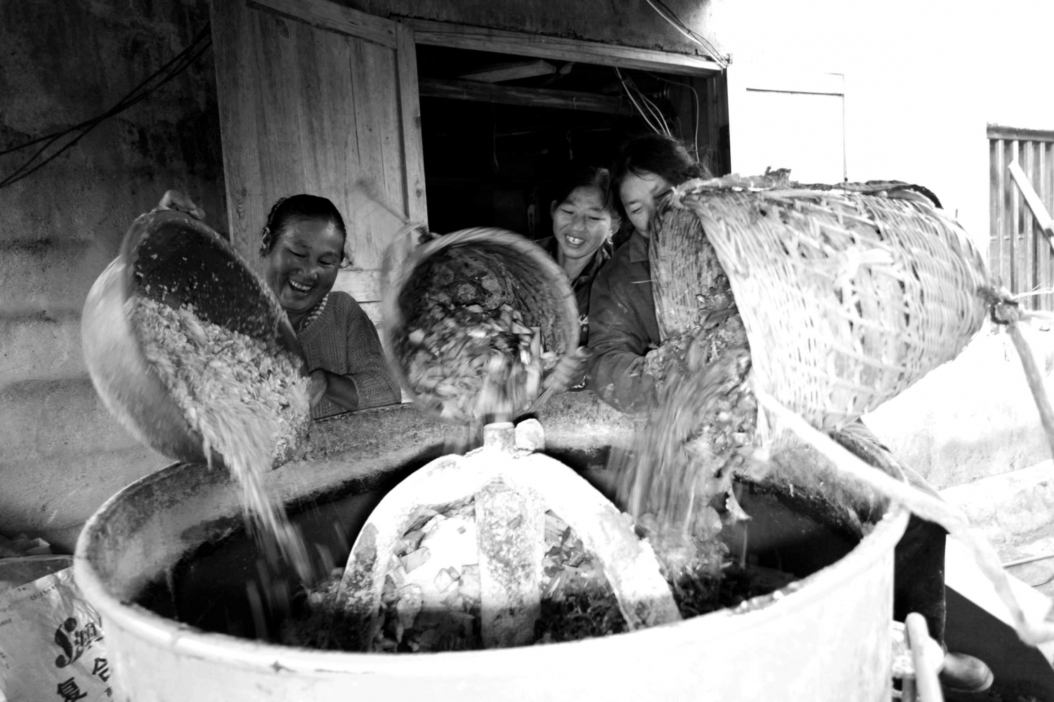 拌饲料