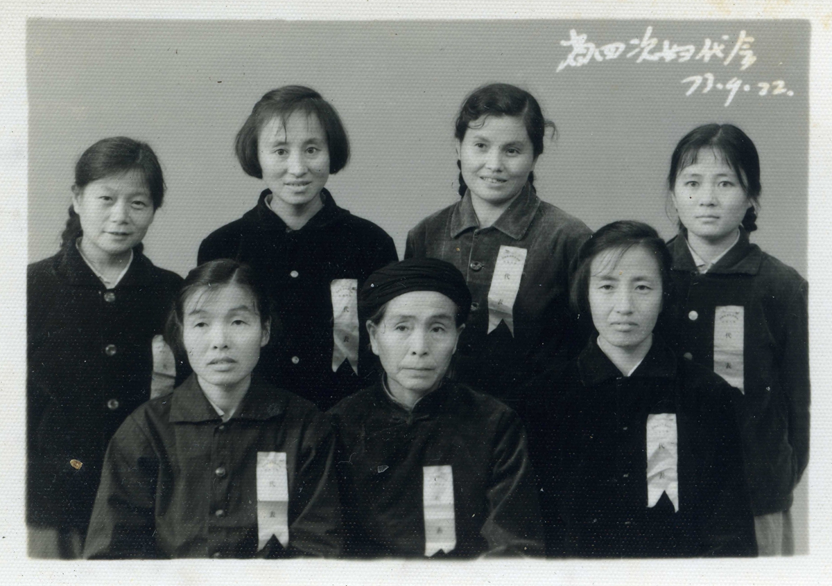 73年的大庸人参加省四次妇代会