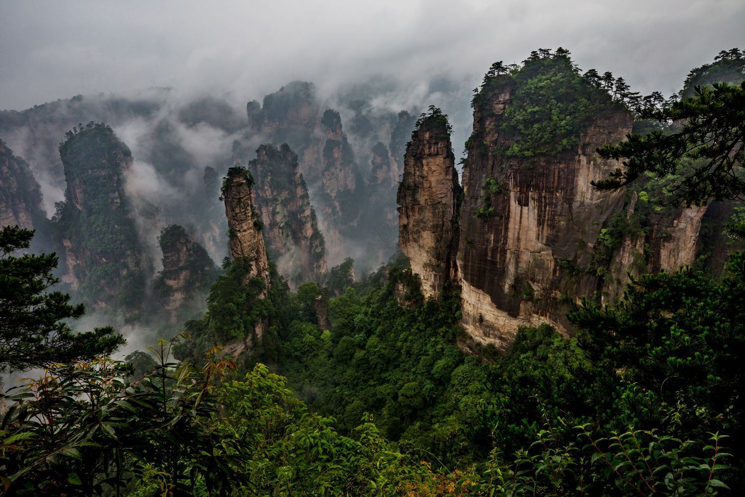 黄石寨雨后风光-6