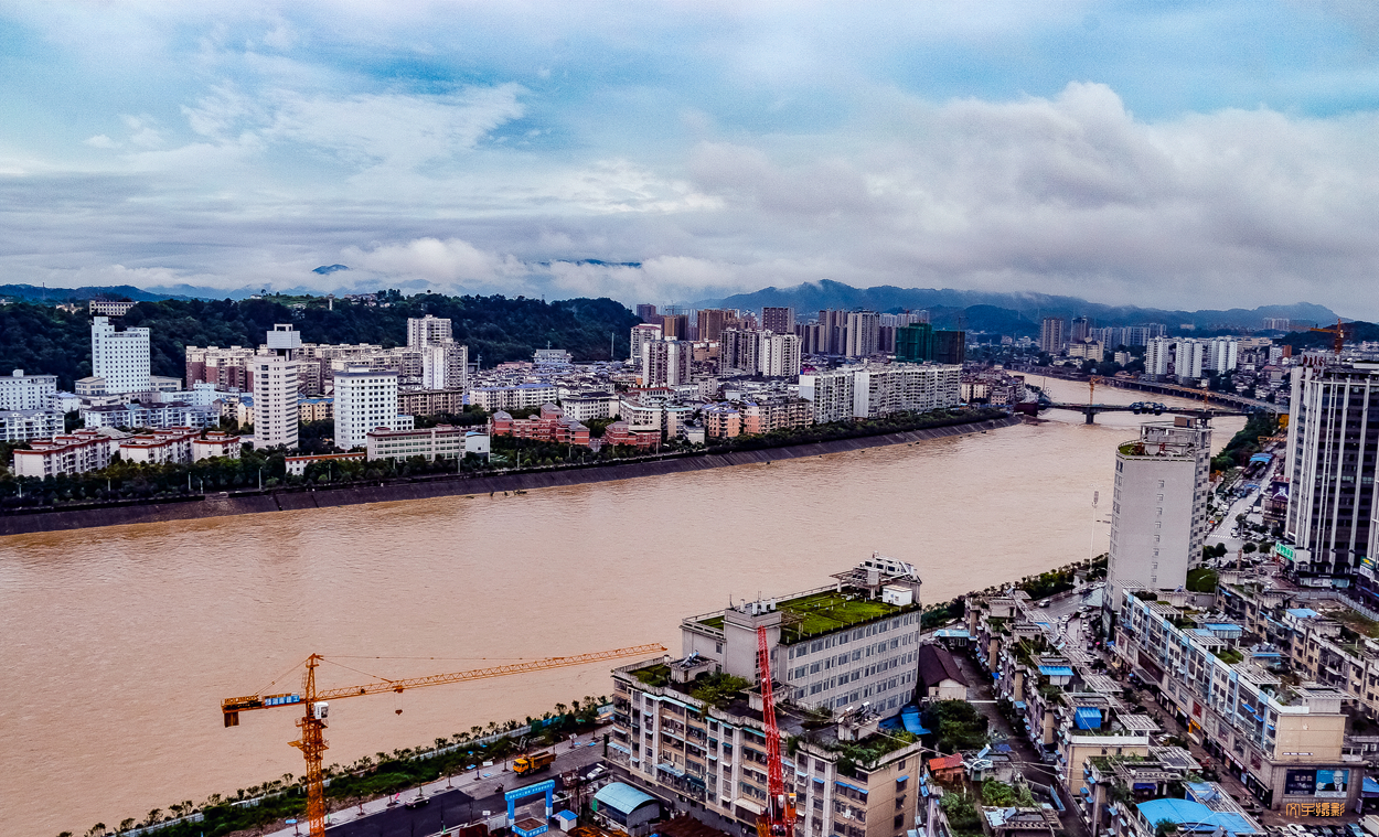 雨后澧水河