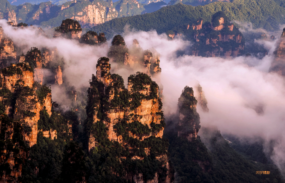 天子山风光