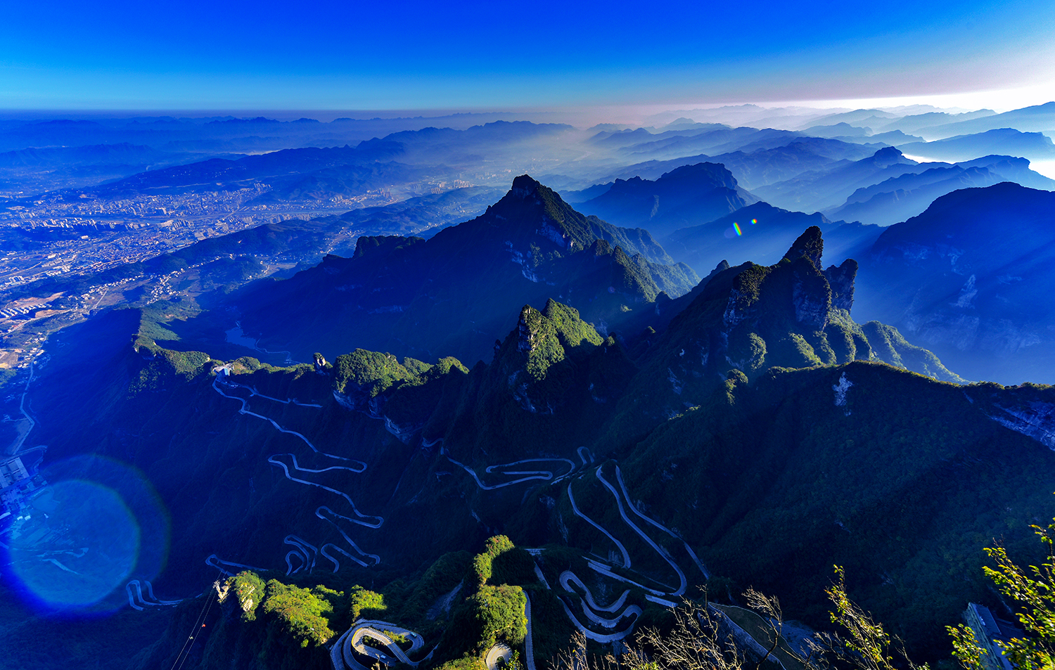 天门山风光