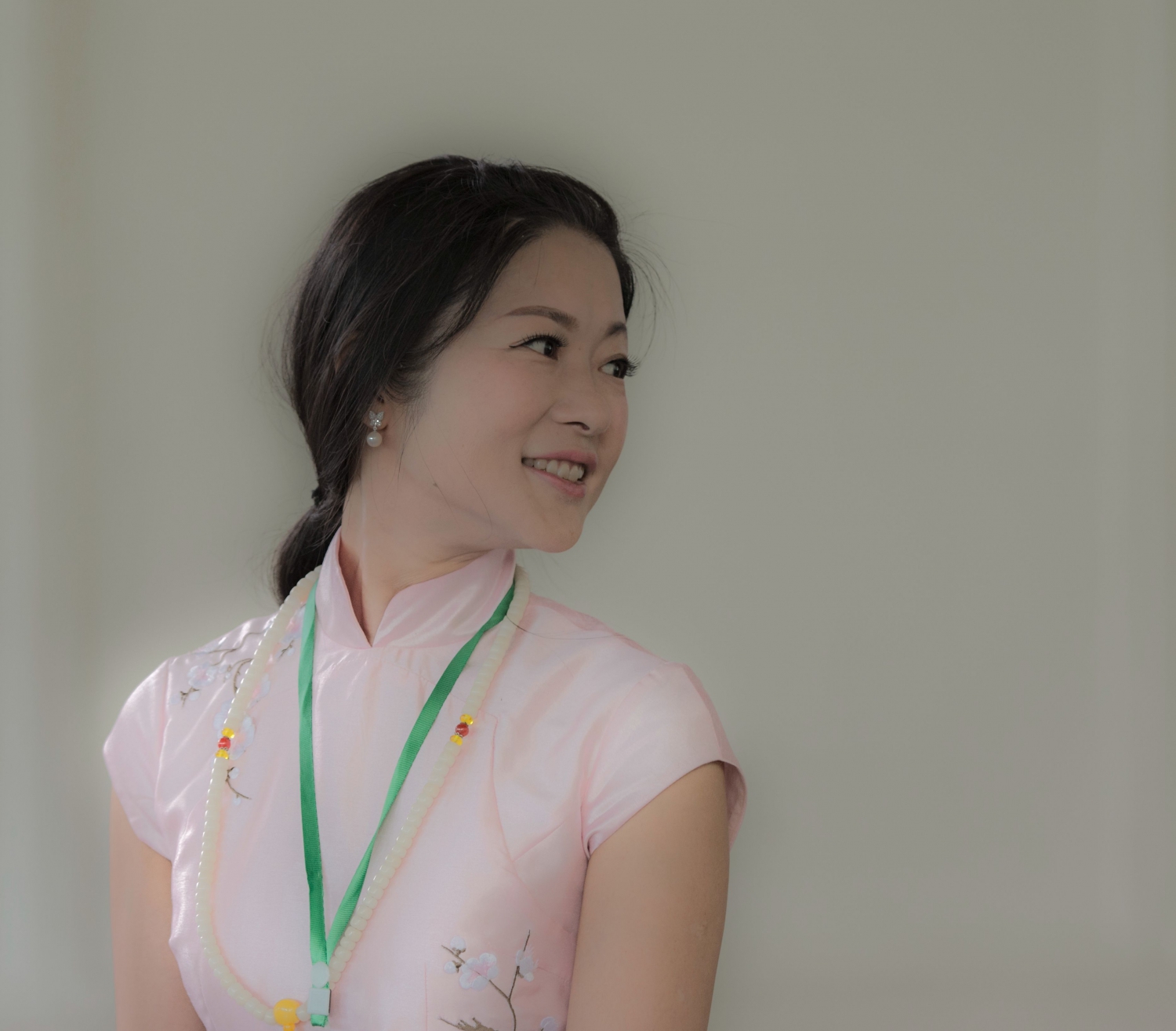 回眸笑靥