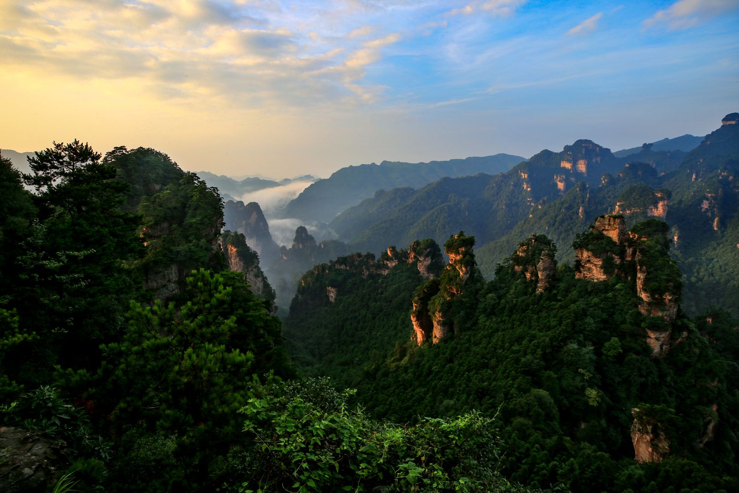 黄石寨风光