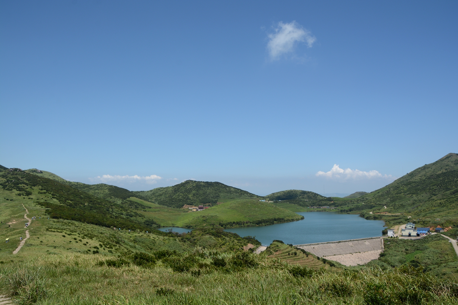 中国十大美岛之一嵛山岛天湖