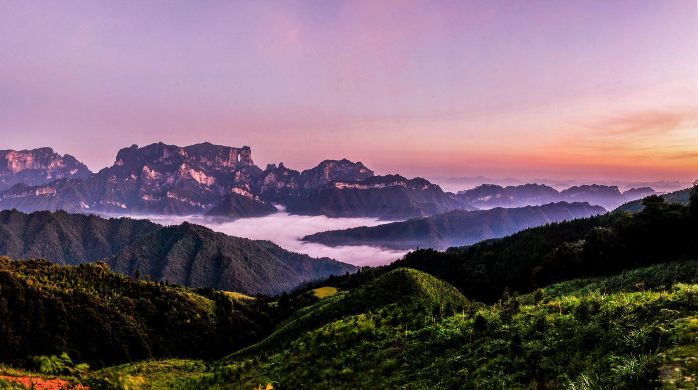 堡子界的早晨