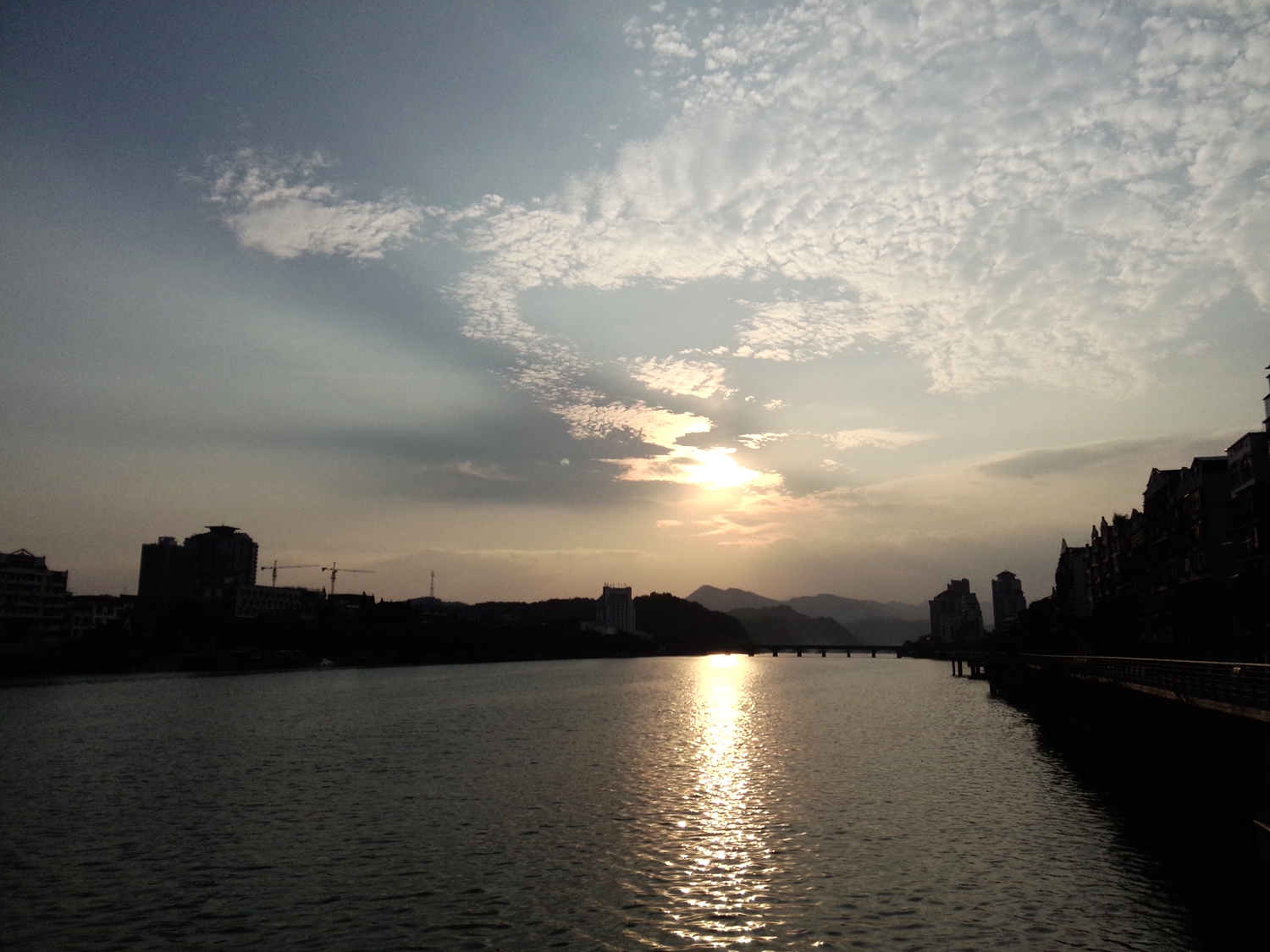夕阳