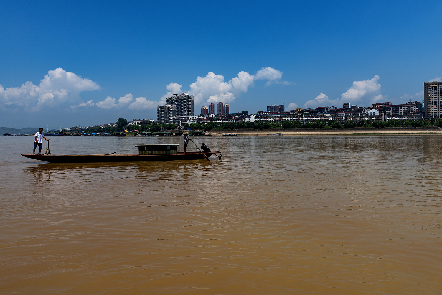 江边小景