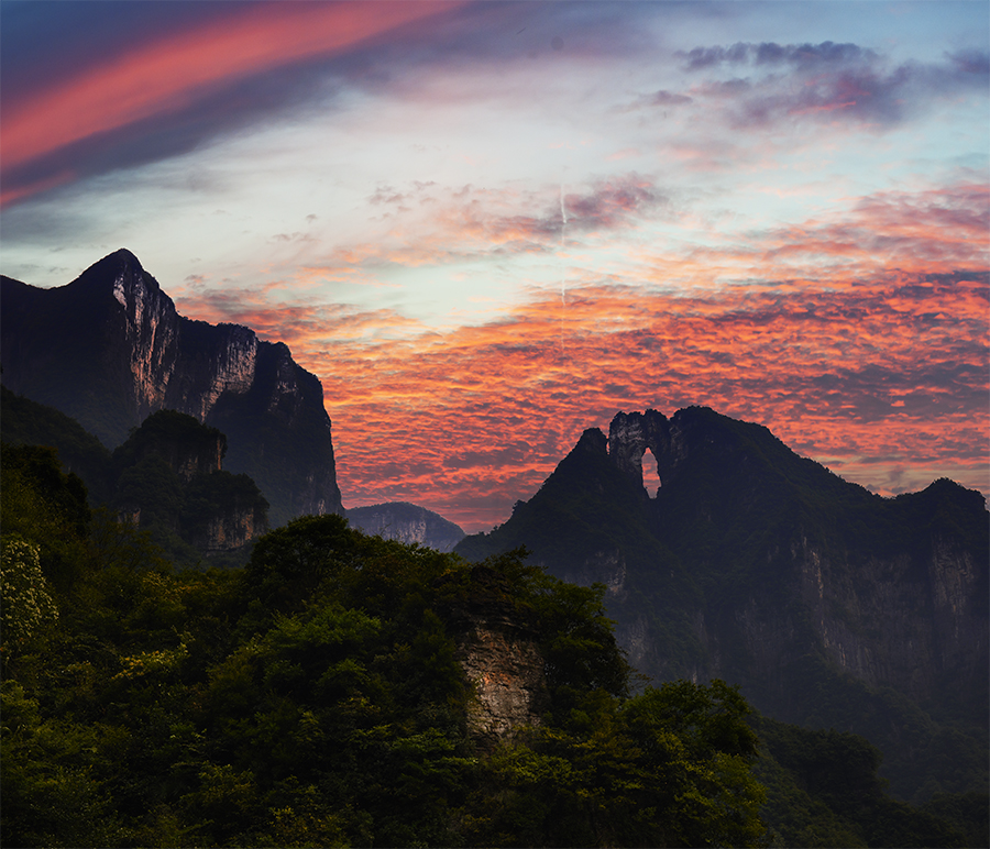 张家界后天门