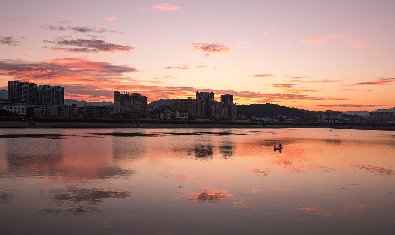 澧水河的早晨