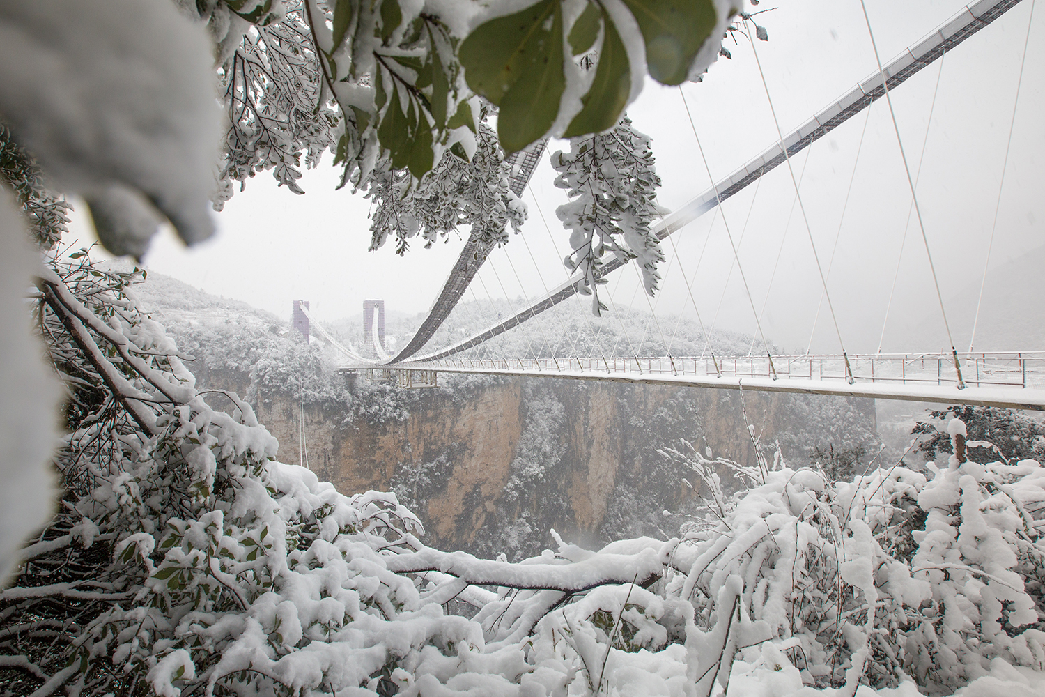 雪中桥