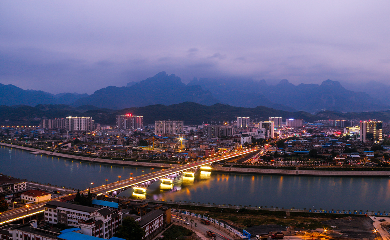 观音桥夜景