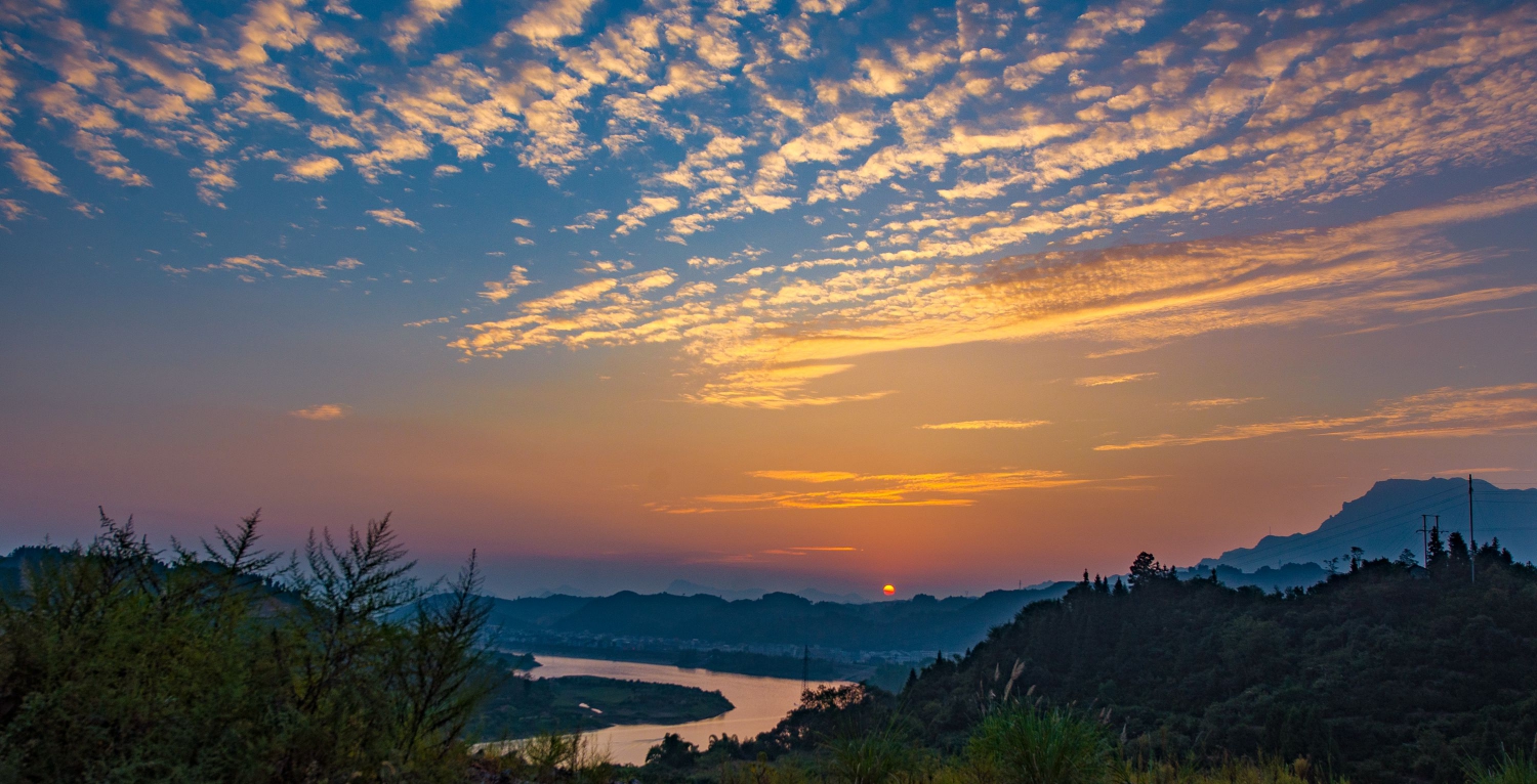 美丽晚霞