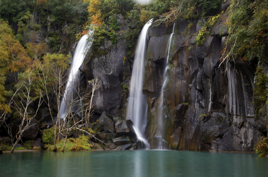 长白山双瀑