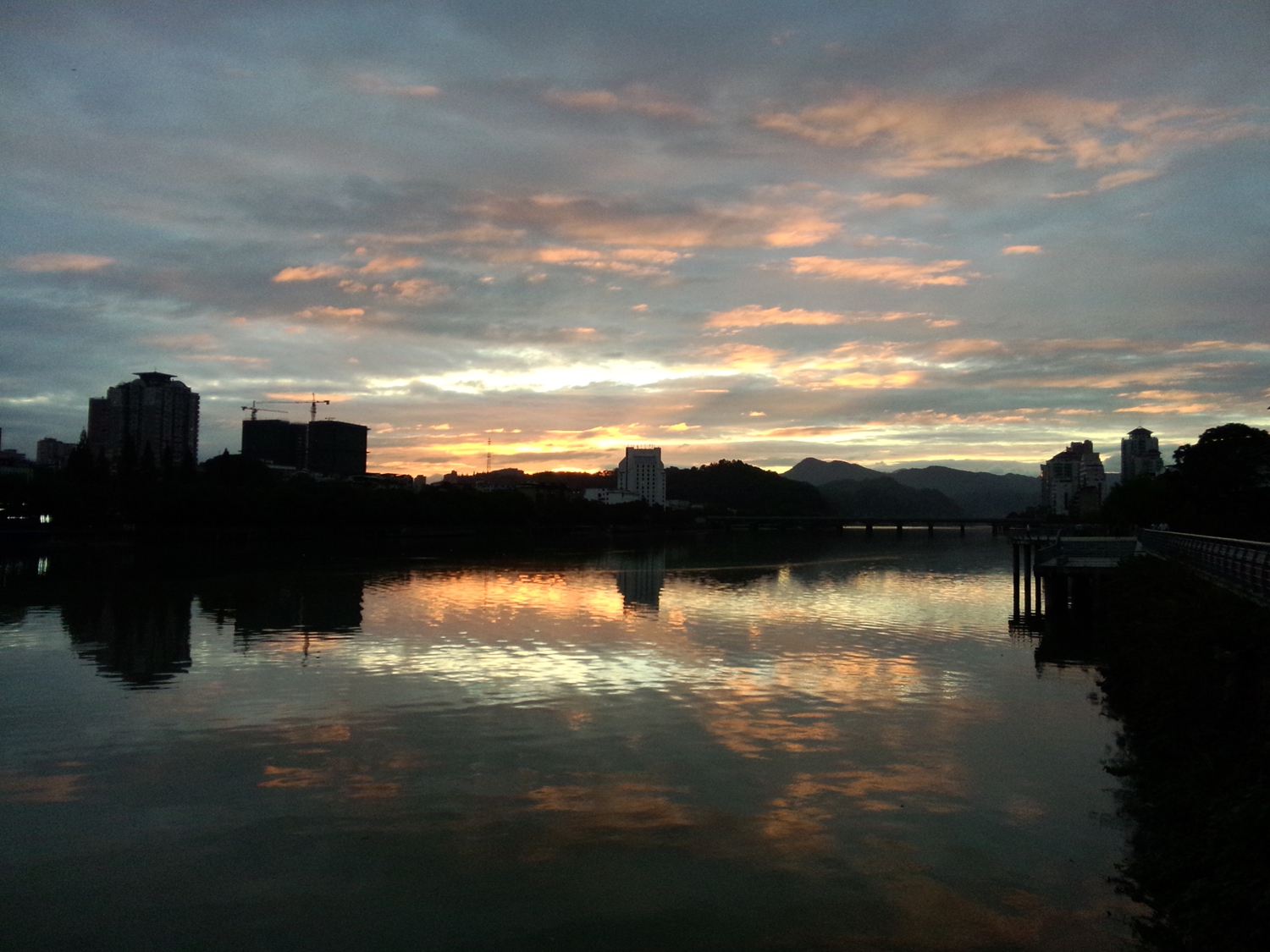 夕阳