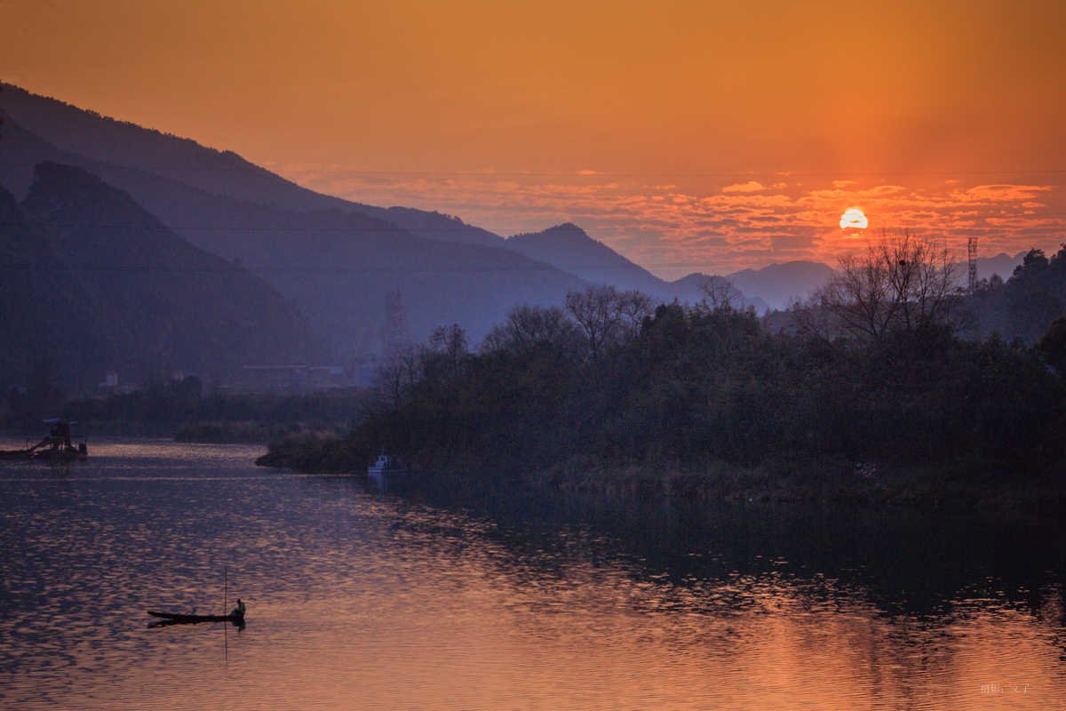 夕阳西下
