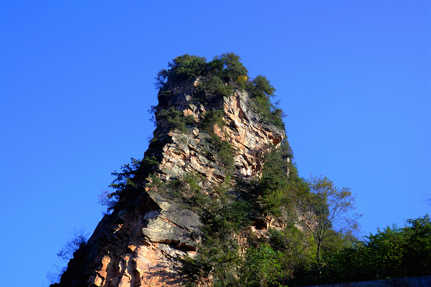 天子山风光