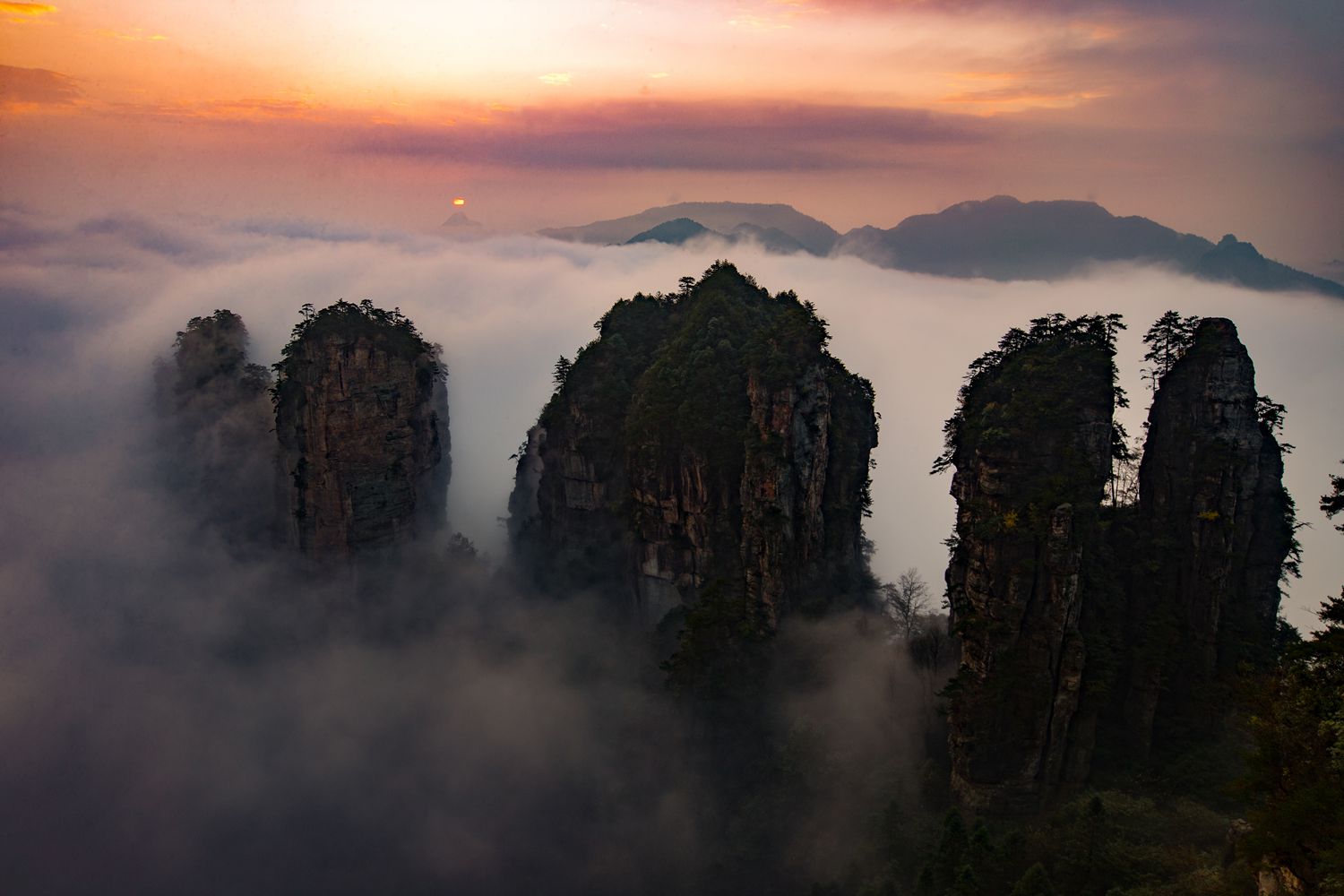 黄石寨云海