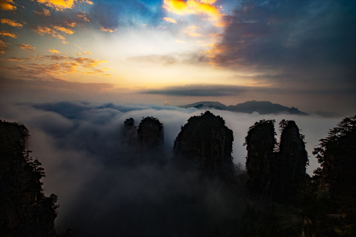黄石寨云海