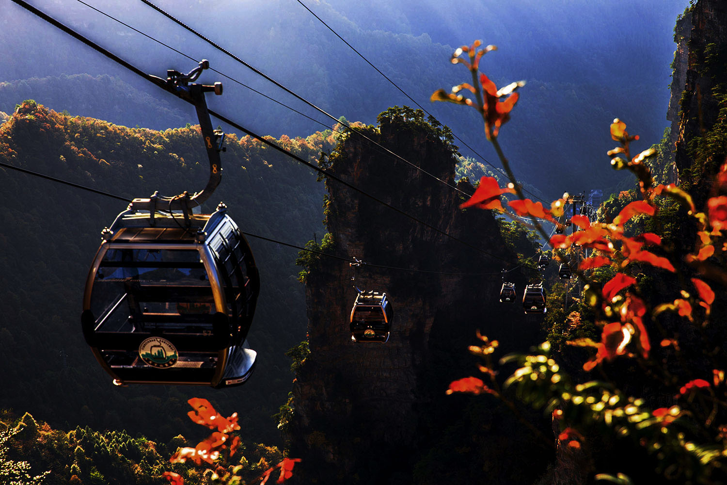 天子山索道