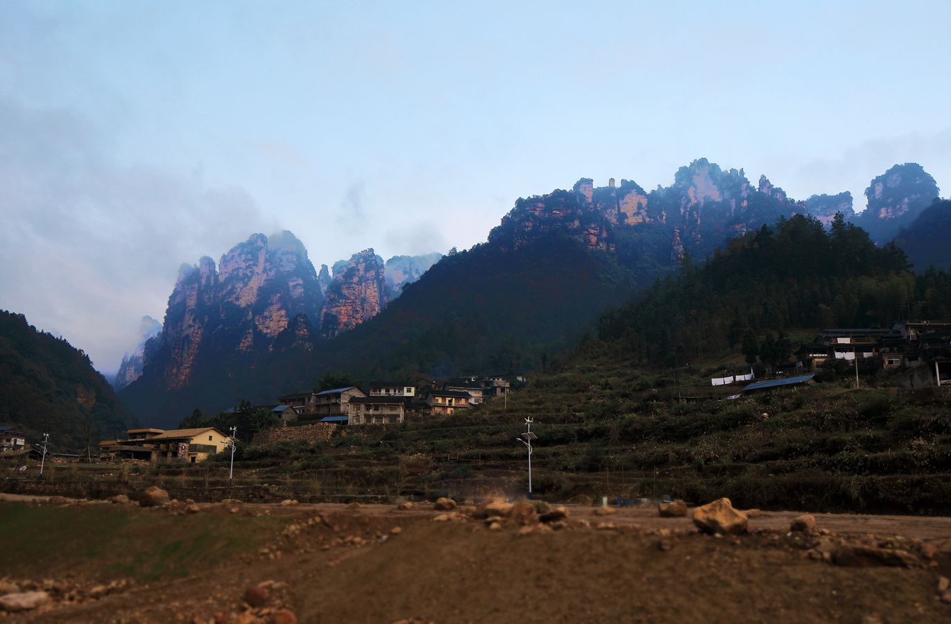 夕照清风峡