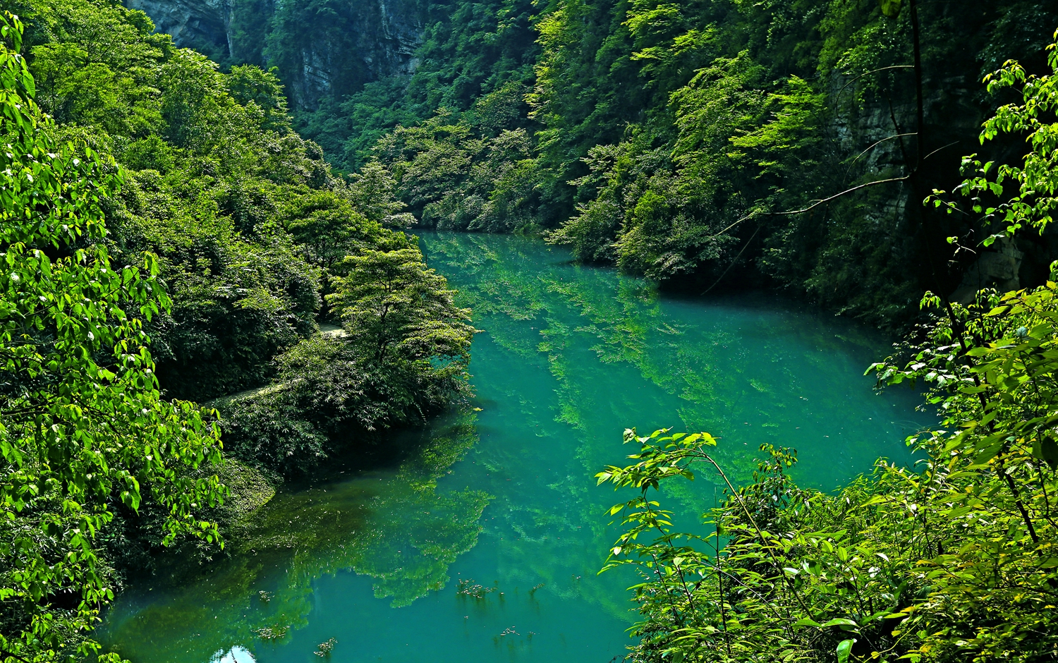大峡谷瑶池